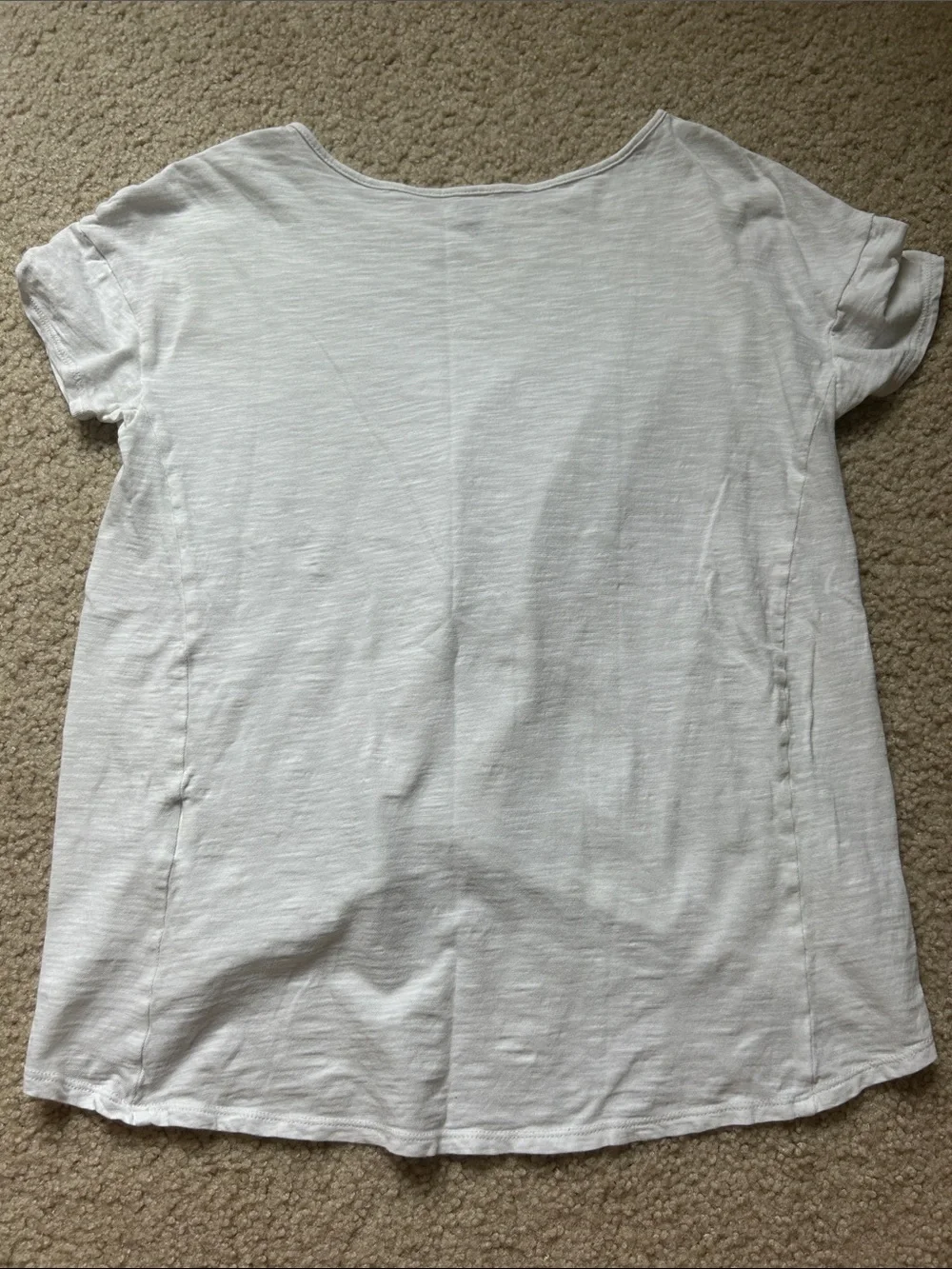 Old Navy girls white cotton tshirt